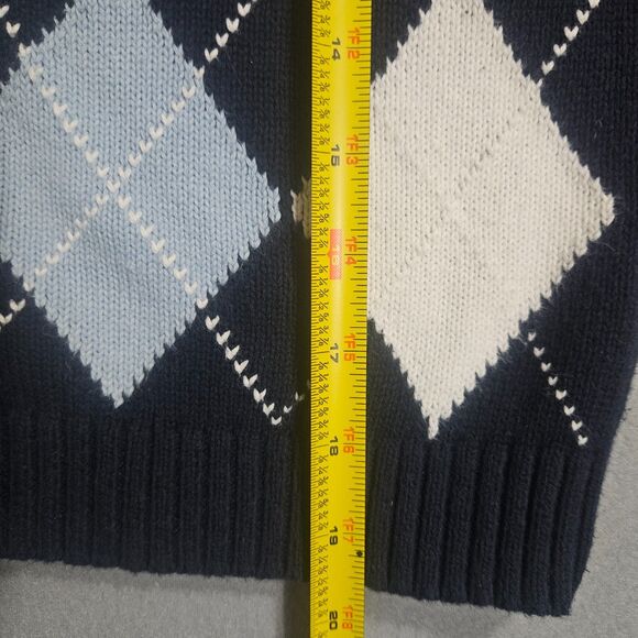 Brandy Melville Argile Cardigan Sweater Blue Academic School Preppy - Picture 8 of 9